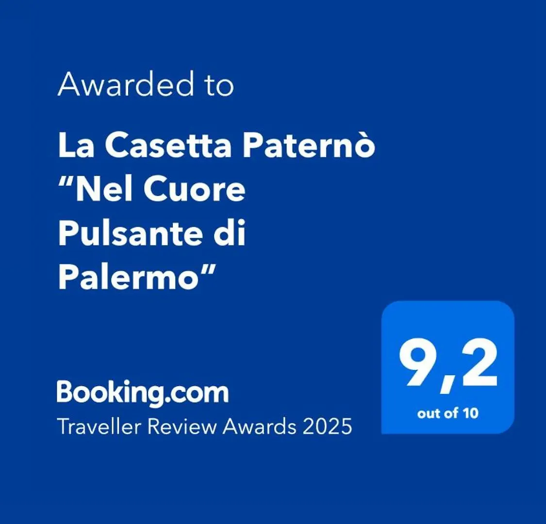 La Casetta Paterno “Nel Cuore Pulsante Di Palermo” Apartment Palermo